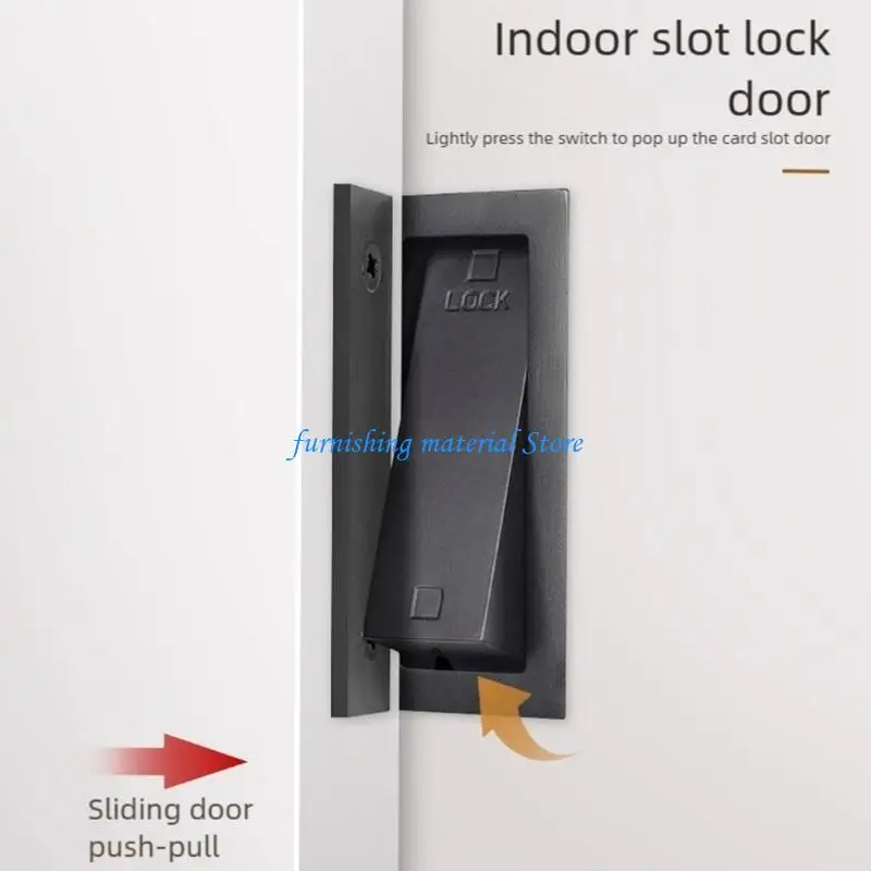 Y5GD Universal Balcony Door Security Lock Replacement Indoor Sliding Door External Padlock for Door Closures Lock Enduring