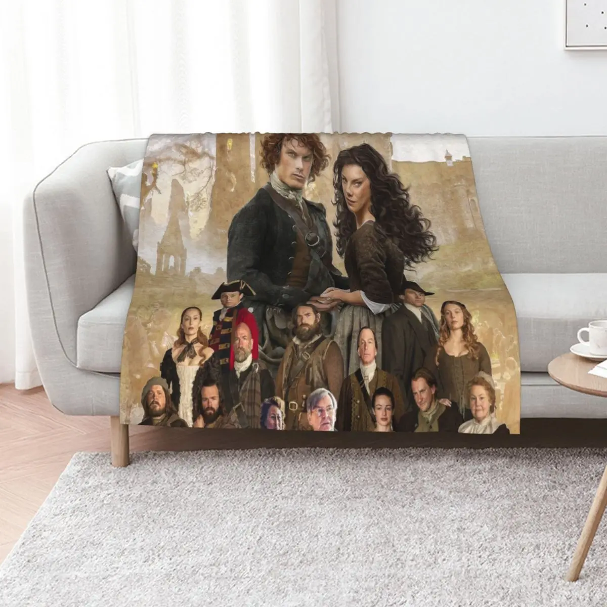

Poster season 1 Throw Blanket heavy to sleep Beautifuls Moving Hair Blankets