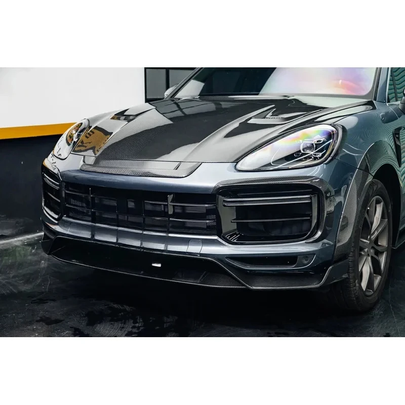 

Carbon fiber car hoods and front trim panels, suitable 9Y0.1 MSY engine hoods and bumpers.
