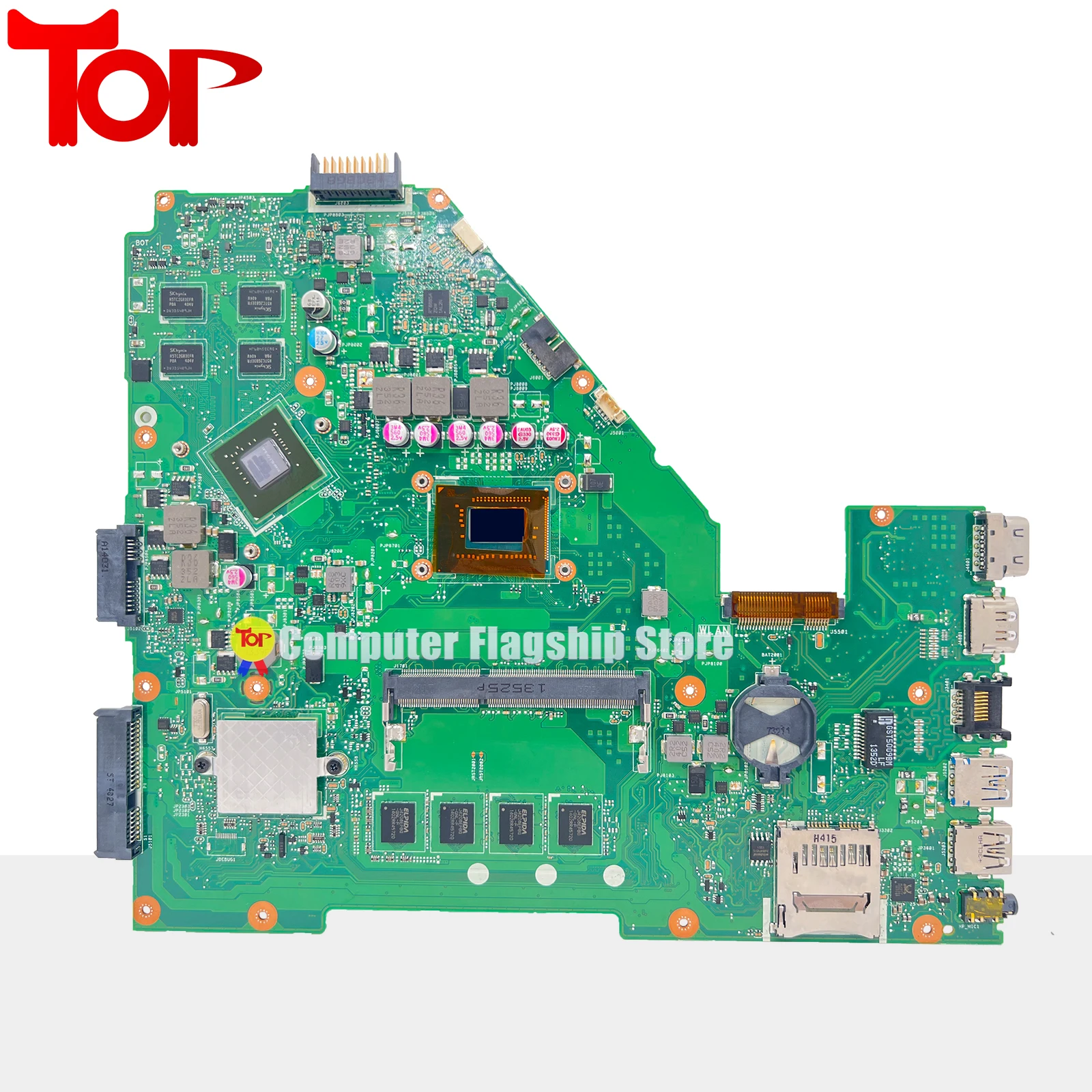 X550CC Laptop Motherboard For ASUS  A550V X550VC X550CA K550C A550C Y581C R510C X550CL X550VB 4G I3 I5 I7 GT710 GT720 Mainboard