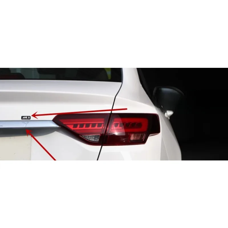 Trunk Open Indicator Sticker Trunk Switch Logo for Geely Borui Erandmg GS GL GE GC9 Exterior Parts Brand New 9015002500