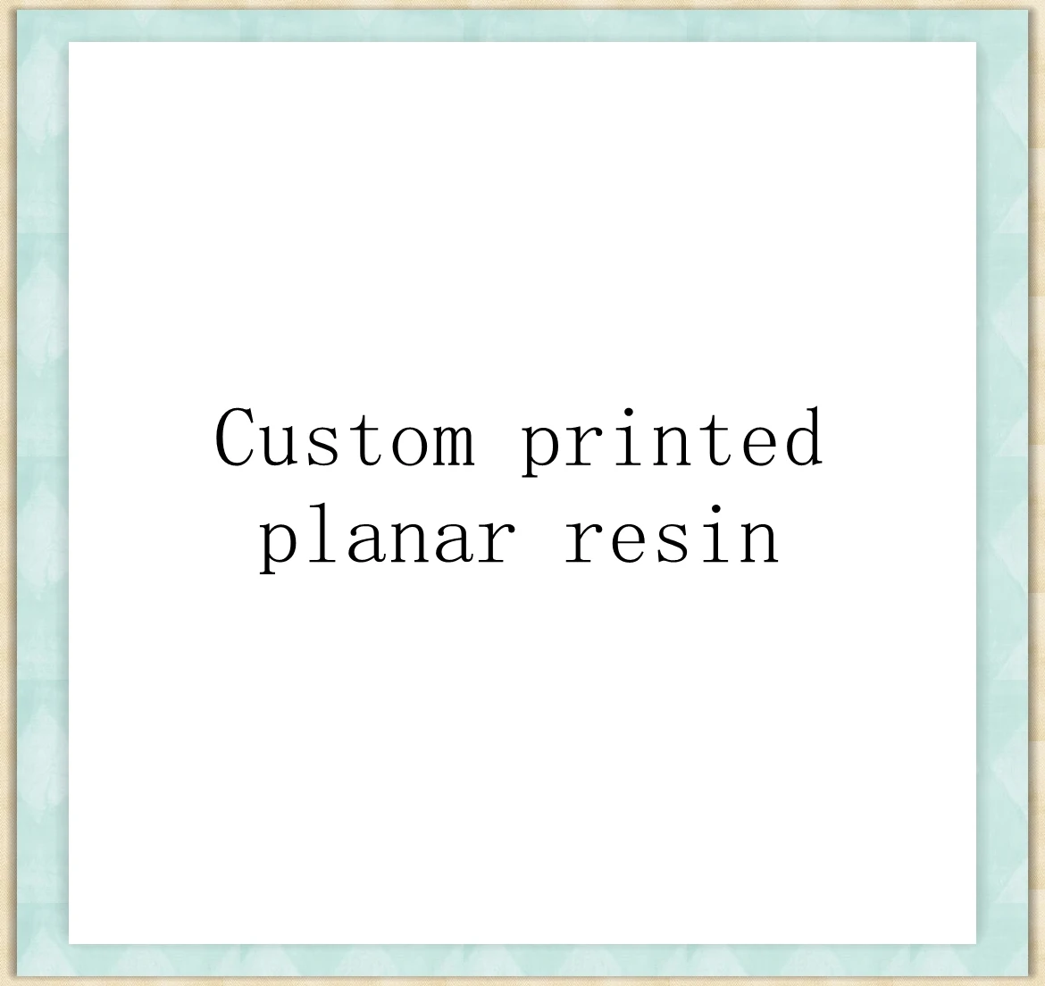 

custom printed planar resin 8 designs for hairbows