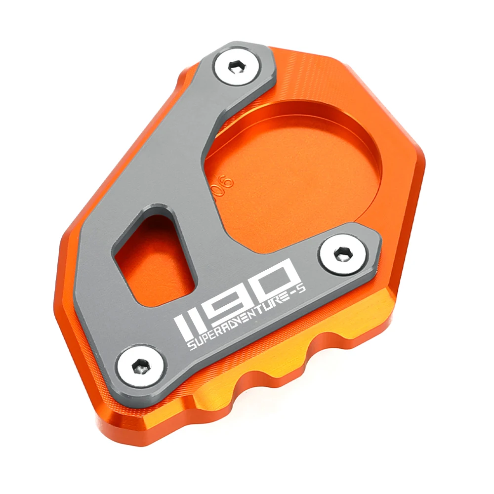 Motorcycle FOR 1190 Adventure S/R 2014 2015-2019 2020 2021 2022 2023 Side Stand Enlarge Pad Kickstand Support Extension Plate