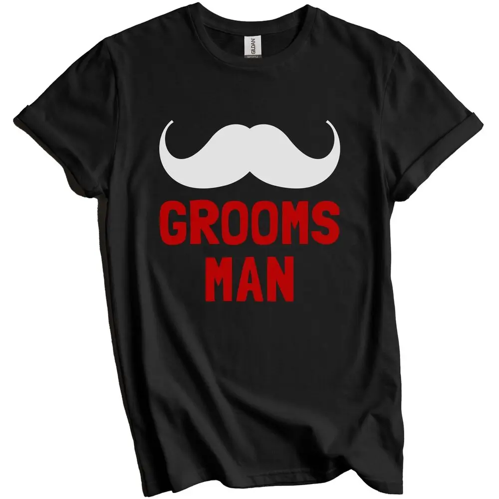 Groomsman Shirt - Bachelor Party Wedding  Mustache T-ShirtAnime Pattern Y2K