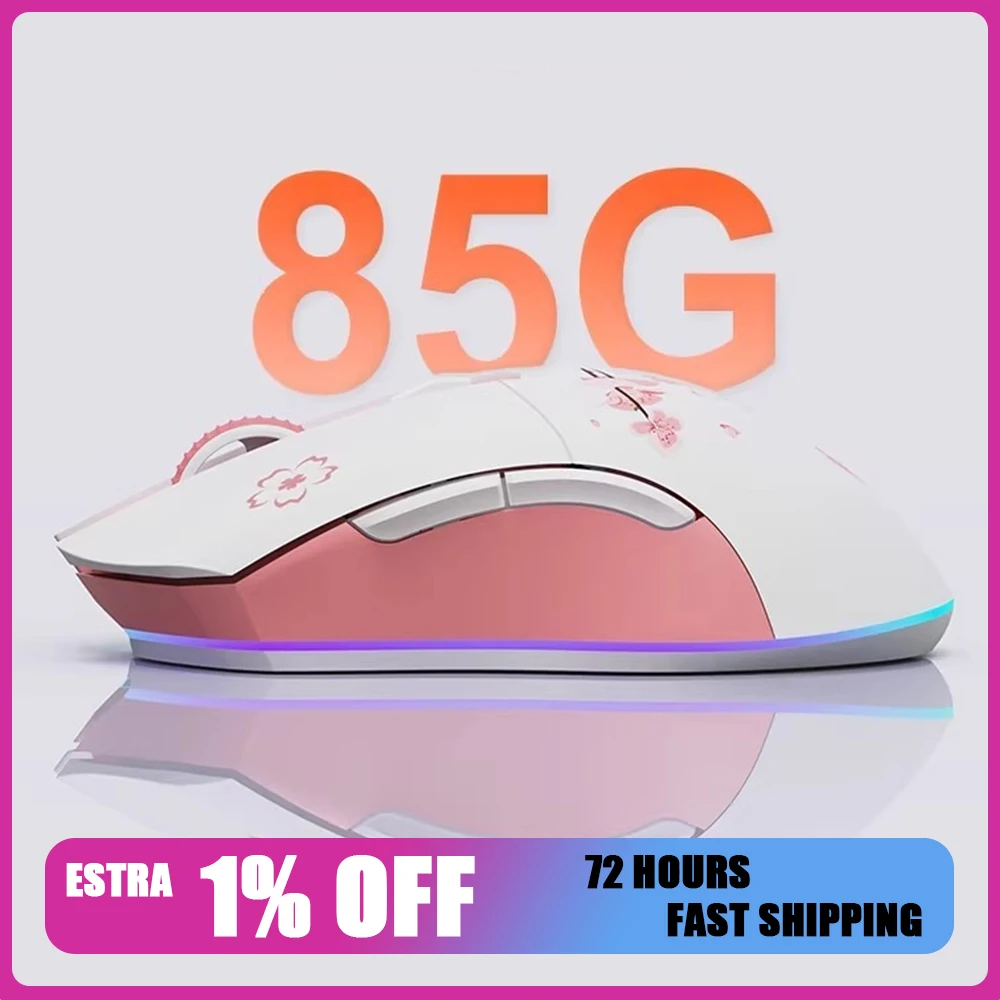 

Игровая мышь DAREU EM901 AIM WL с специальным сенсором, беспроводная мышь с двойным режимом работы, 12000 точек на дюйм, легкая, для CSGO, аксессуары для ПК, подарки