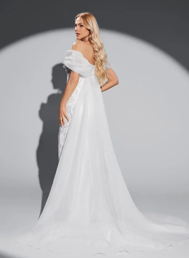 Personalizado elegante simples moda organza artesanal flor lantejoulas padrão coluna barco pescoço vestidos longos quinceanera vestidos sexo