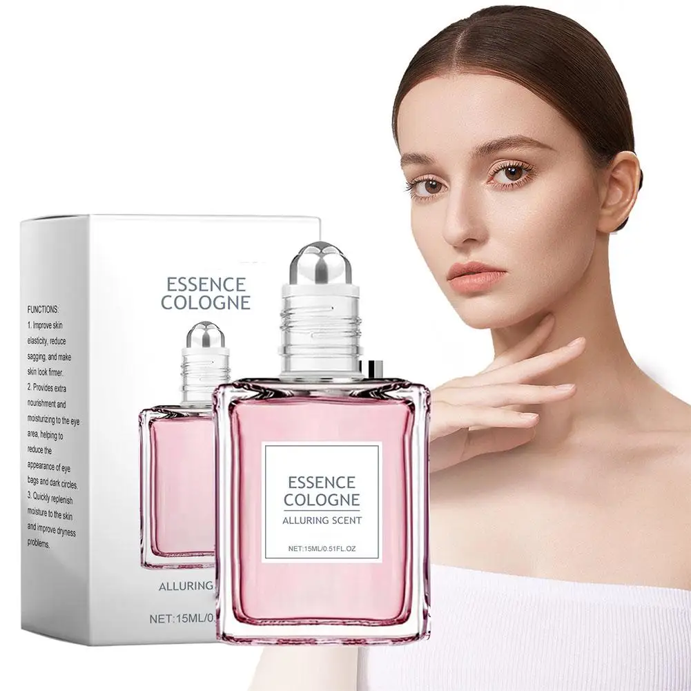 Pink Rose Essence Perfume Floral Scent Lasting Fragrance Dating Flirt Daily Dating Balminess Attract Men Women Pheromone Perfume