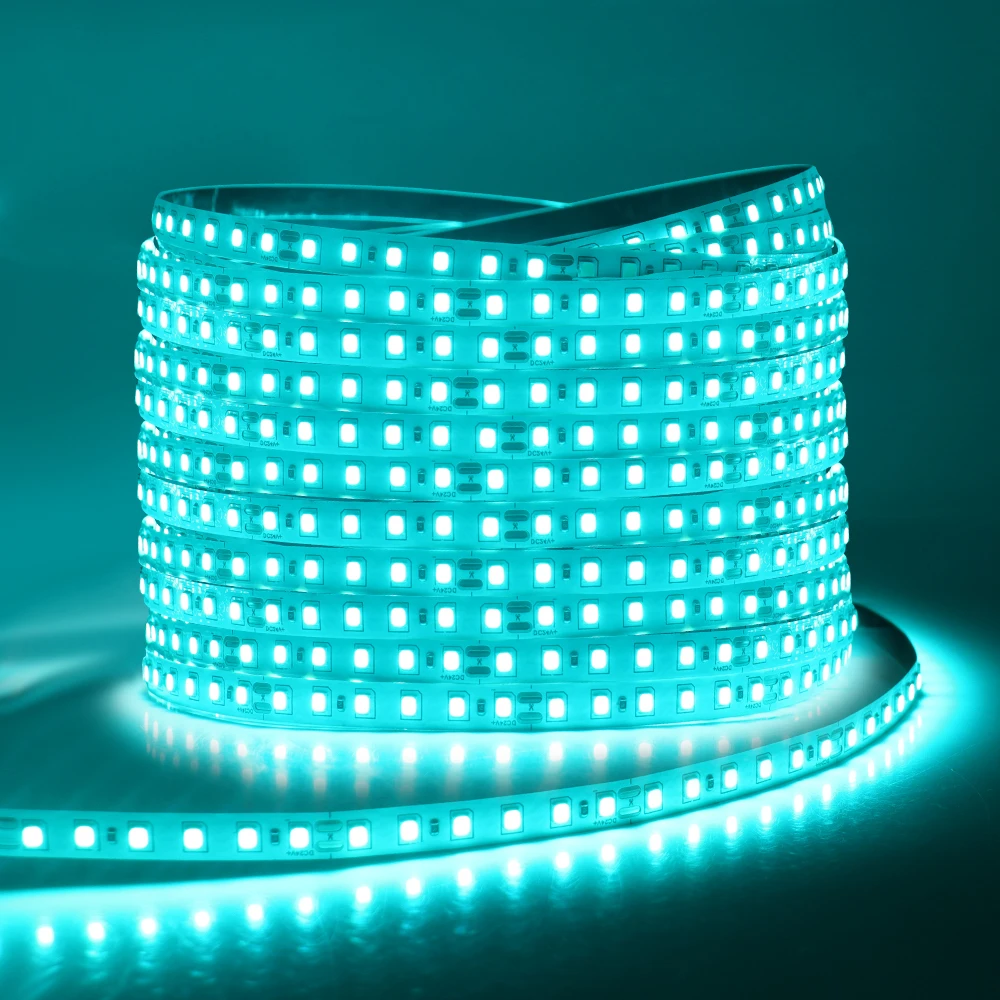 12V 24V 5m 10m LED Strip 5mm 8mm PCB Light 2835 120Leds/m White Red Pink Purple Ice Blue Flexible Tape Backlights for Decoration