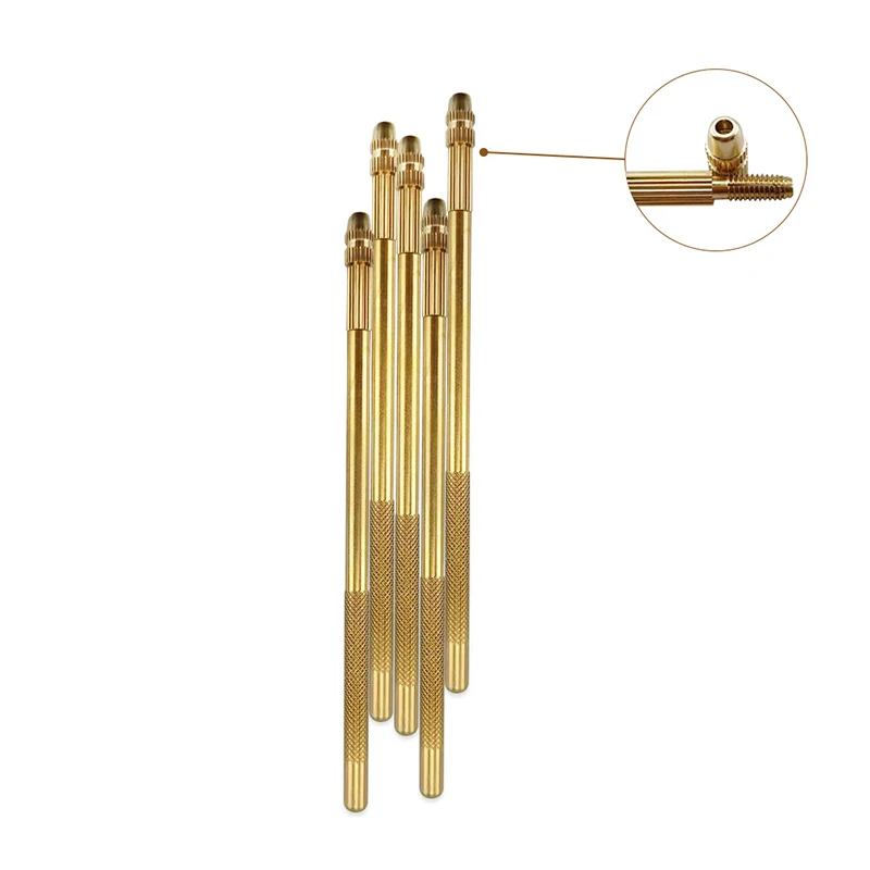 1 قطعة إبرة التهوية لصنع شعر مستعار الدانتيل انفصال النحاس مقبض شعر مستعار صنع إصلاح الإبر لصنع شعر مستعار أدوات تمديد الشعر