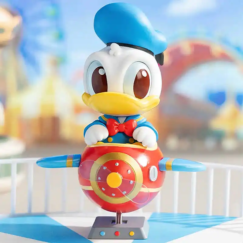 New Disney Donald Duck 90th Anniversary Childlike Innocence Series Blind Box Figure Toys Cute Collect Kid Toy Birthday Xmas Gift