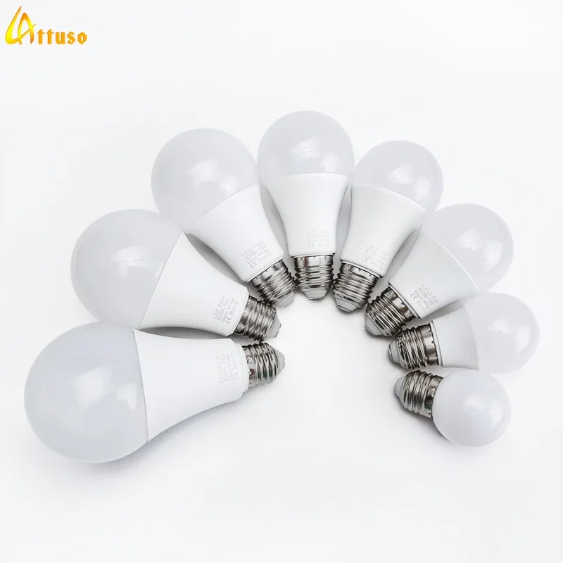 

LED Bulb E14 E27 AC 220V Light Bulb SMD2835 Real Power 3W 6W 9W 12W 15W 18W 20W 24W High Brightness Lampada Led Bombillas