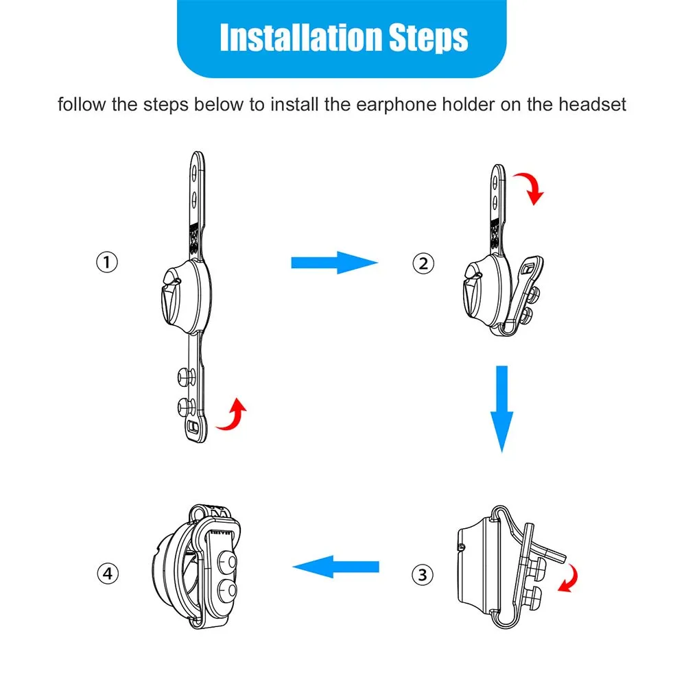 1 คู่ซิลิโคนหูฟังสําหรับ Oculus Quest 1 VR ชุดหูฟังชนิดใส่ในหูหูฟัง Stand Holder Fixing Bracket อุปกรณ์เสริม