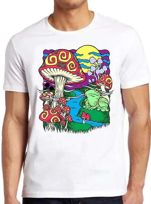 Mushroom Dream T Shirt Psychedelic Research Volunteer Hippie 472