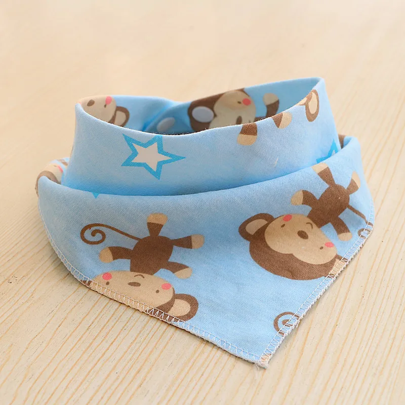 Baby Lätzchen Baumwolle Baby Fütterung Schürze Dreieck Bib Mädchen Jungen Cartoon Fütterung Schal Bib Kragen Lätzchen Spuck Tuch Bandana Speichel