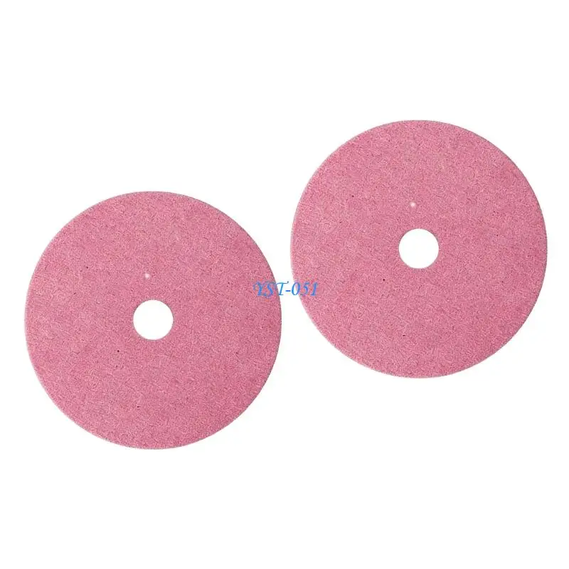 E15A Long Lasting Ceramic Electric Grinding Stone For Chainsaw 100mm 10mm Arbor Size