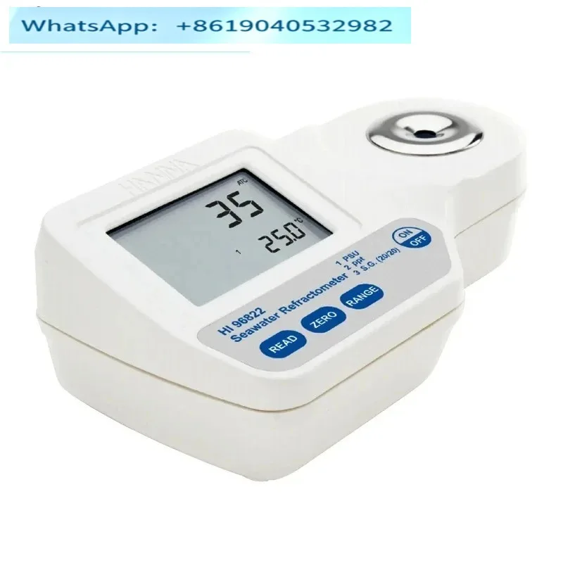 HI96822 High-precision microcomputer sodium chloride refractive light analyzer (measuring seawater)