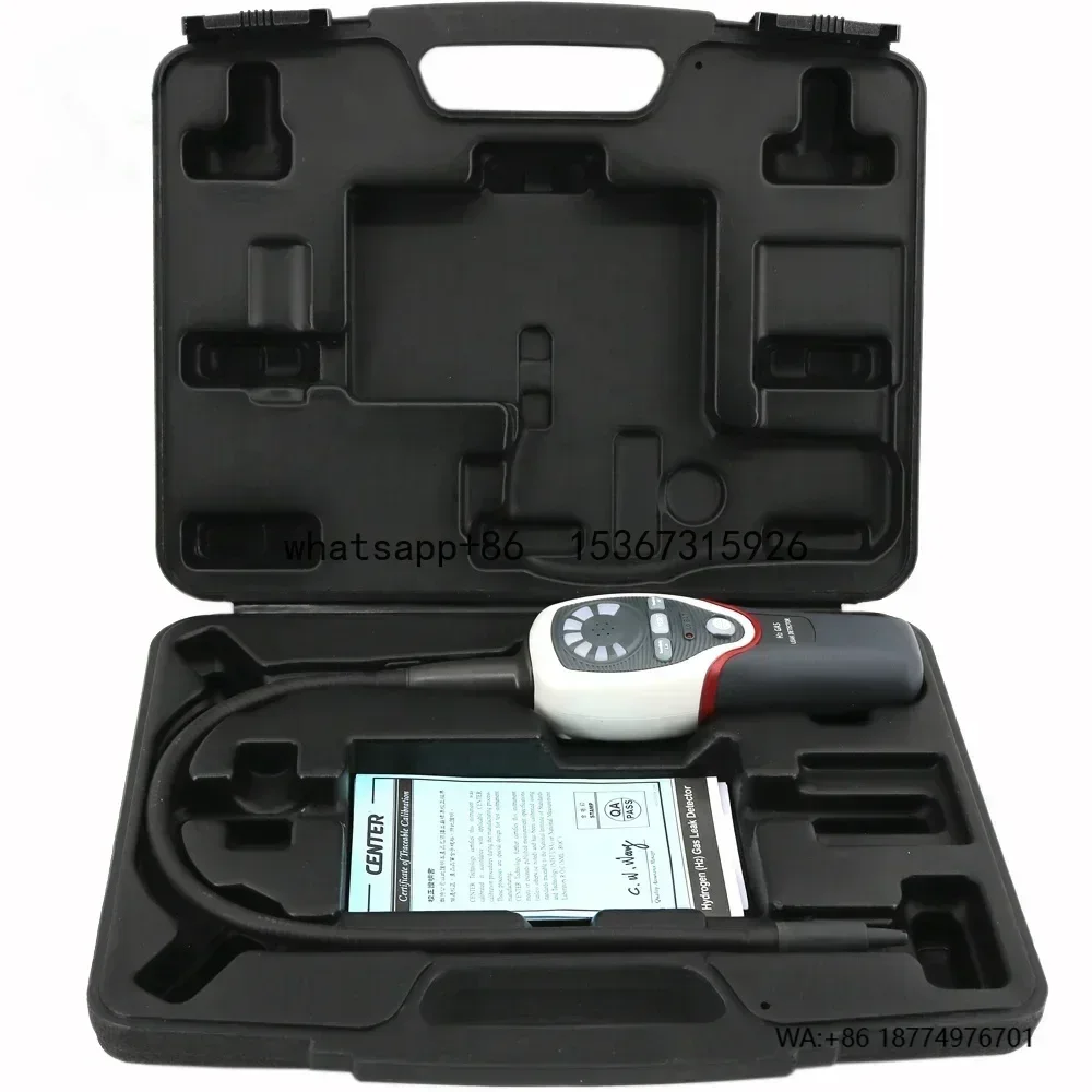 CENTER-384 Digital Track Gas Leak Detector 5% Hydrogen (H2) + 95% Nitrogen (N) Refrigeration Detector