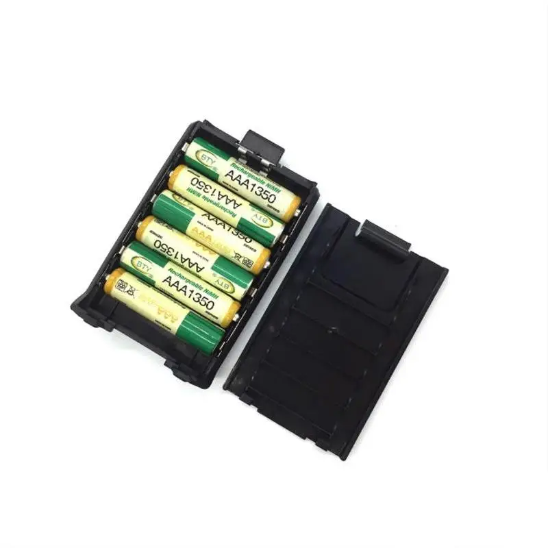 6XAAA Battery Case Pack Shell for BaoFeng UV-5R/5RA/5RB/5RC/5RD/5RE Plus