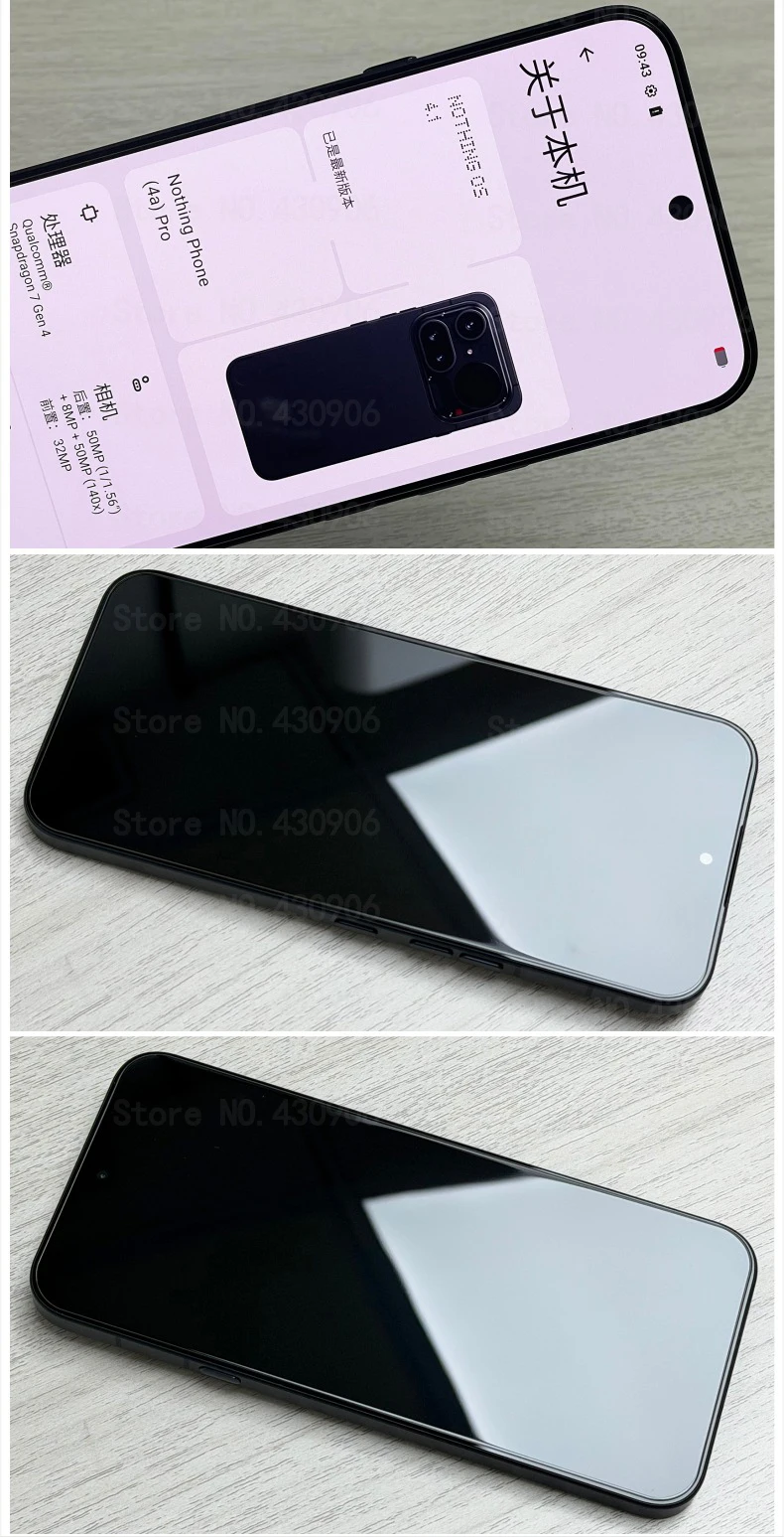 Für Nothing Phone 4a Pro Displayschutzfolie, hochwertige transparente Schutzfolie aus gehärtetem Glas, 2,5D, 9H – Detail 4