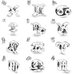 European charm Fashion constellation suits  bracelet DIY women's jewelry Makeing