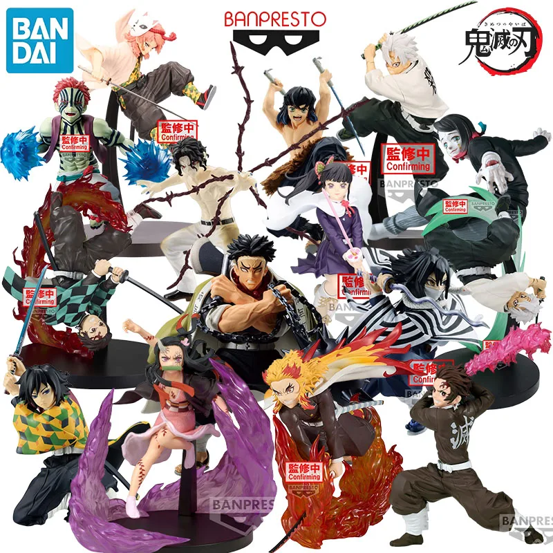 

Bandai Genuine Banpresto VIBRATION STARS Demon Slayer Anime Character Kamado Tanjirou for Kids Christmas Gift Action Toys Model