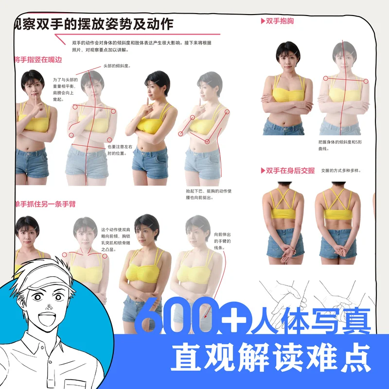 Japanese master speaks manga :How To Draw Head Neck, Shoulders Arms ,Waist , A Beginner's Guide to Drawing the Human Body Book