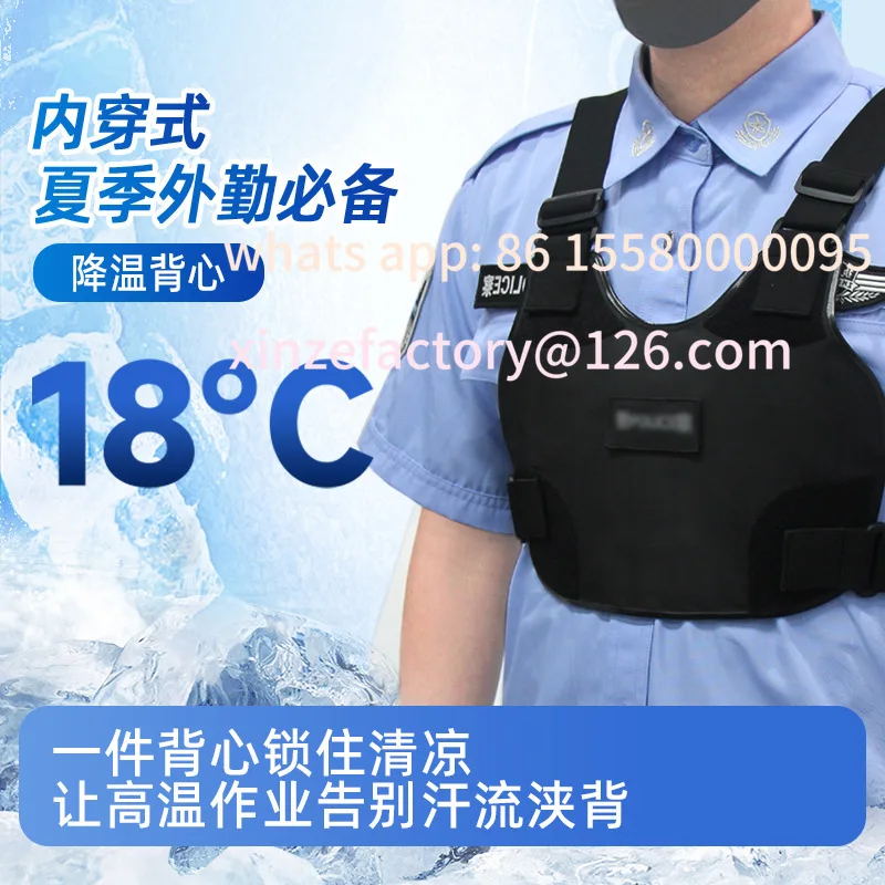 

Customizable Vest Refrigeration Clothing Insulation Vest Outdoor Cool Armor Cooling Work Clothes