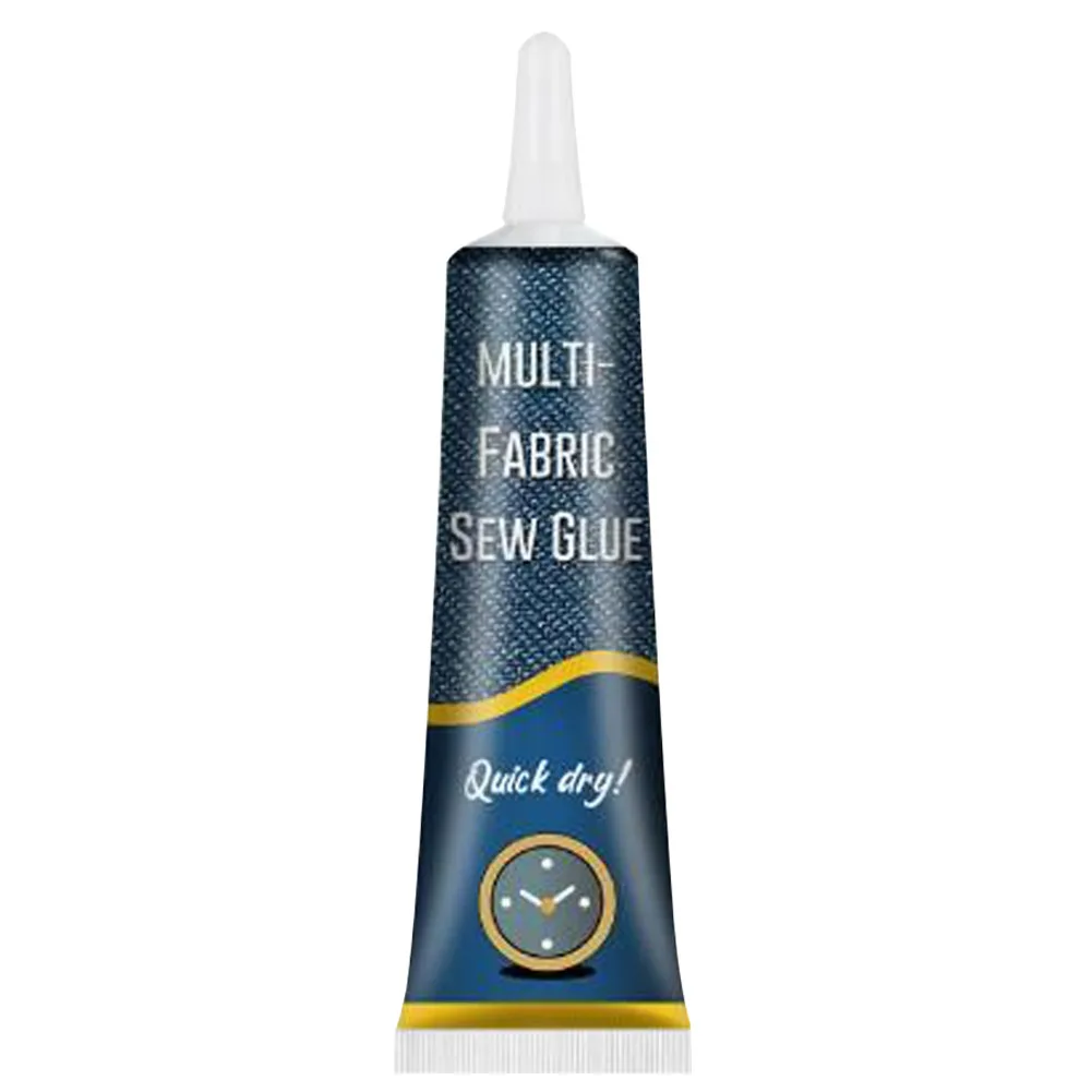 50ml Fabric Sewing Glue Multi Sewing Fabric Leather Fast Drying Glue Transparent Super Strong Sealers Glue Clothes Repair Tool