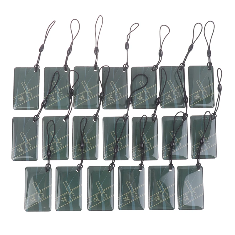 Hot！10/20Pcs 13.56MHz Rewritable S50 1K NFC RFID Card UID Writable Changeable Tags Badge Keyfobs Keychain Key Token For Cloner