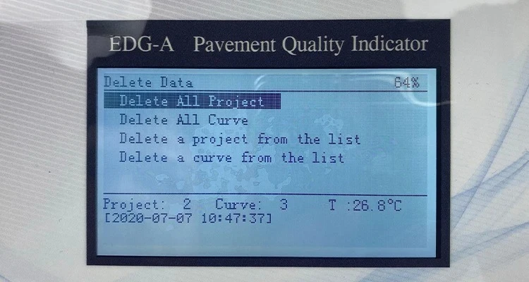 Non Nuclear Asphalt Density Gauge (EDG) for Asphalt Pavement Compaction Process