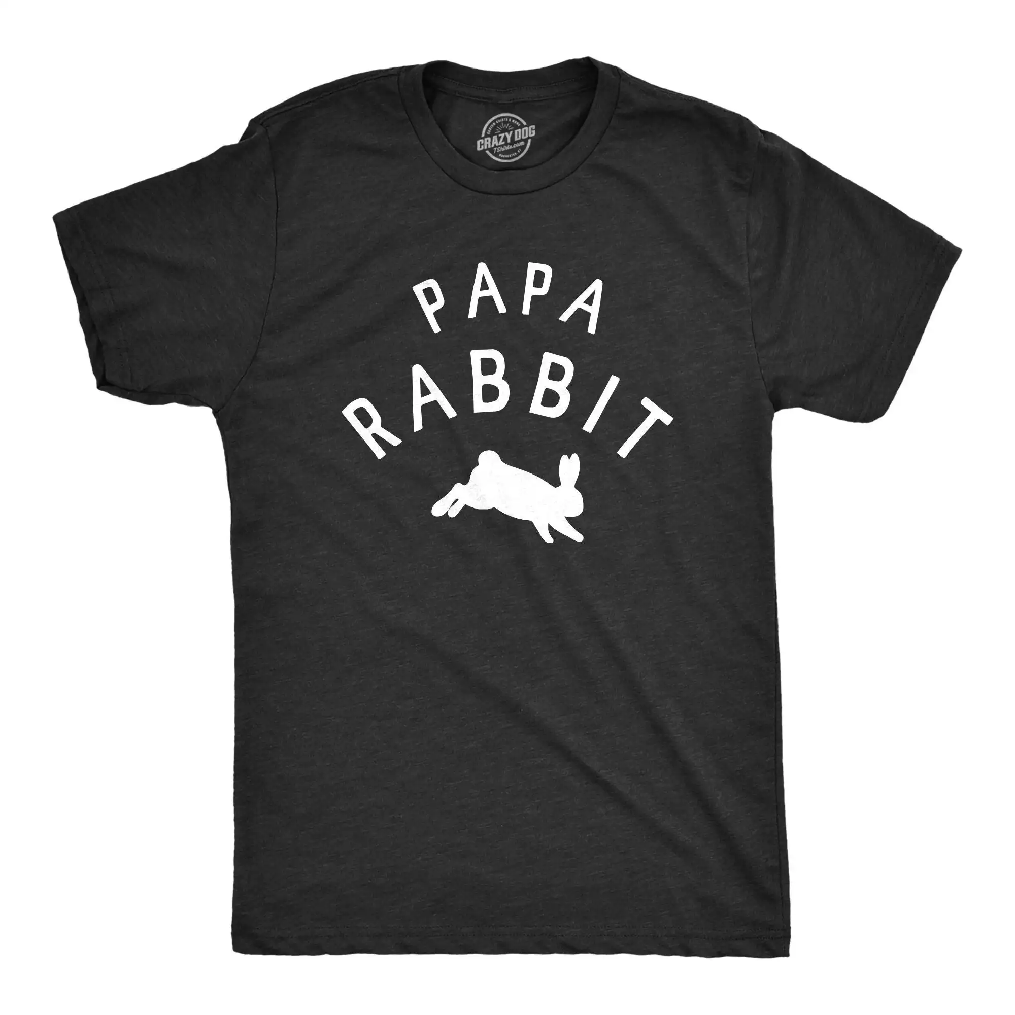 Papa Rabbit Funny Bunny Easter Mens T Shirt Guys Humor Mans Joke Quote Pun