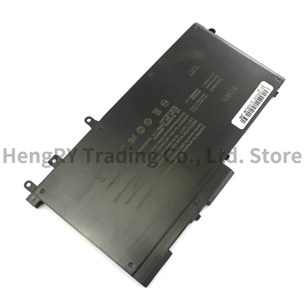 CPMANC New 93FTF Battery for Dell Latitude E5280 E5480 E5580 E5290 E5490 E5590 083XPC 4YFVG 11.4V 51WH