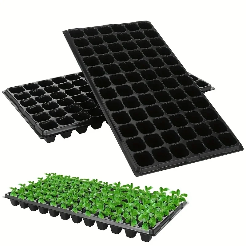 

Four Sizes Nursery Trays Greenhouse Germination Growth Tray for Courtyard Lawn Horticulture Planting - Agricultural Use
