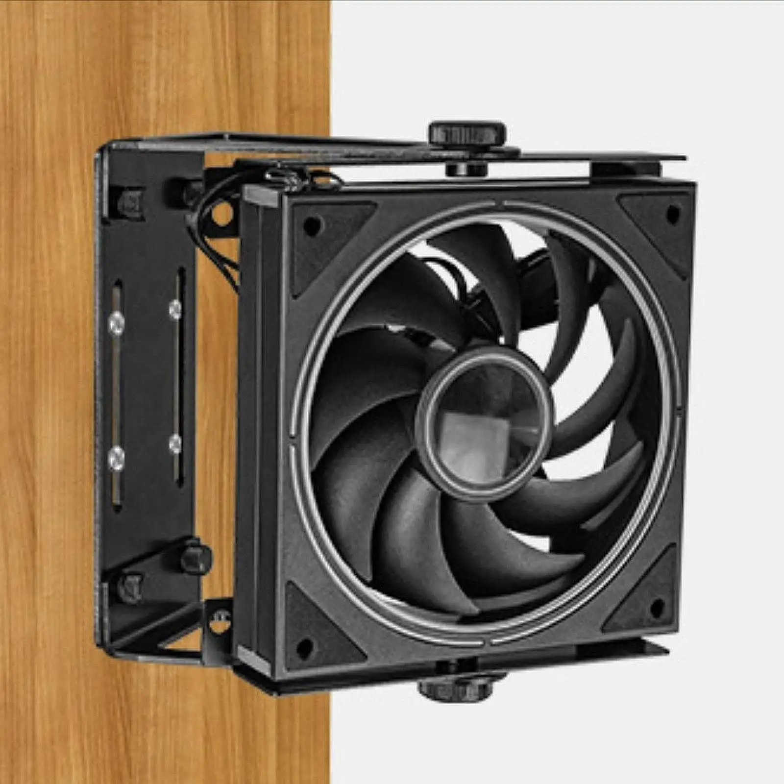 

Кронштейны для внешних вентиляторов ПК, 2 шт., компактные, практичные, железные, легко устанавливаются, обеспечивают стабильную поддержку, универсальная подставка для вентиляторов, держатель для вентиляторов