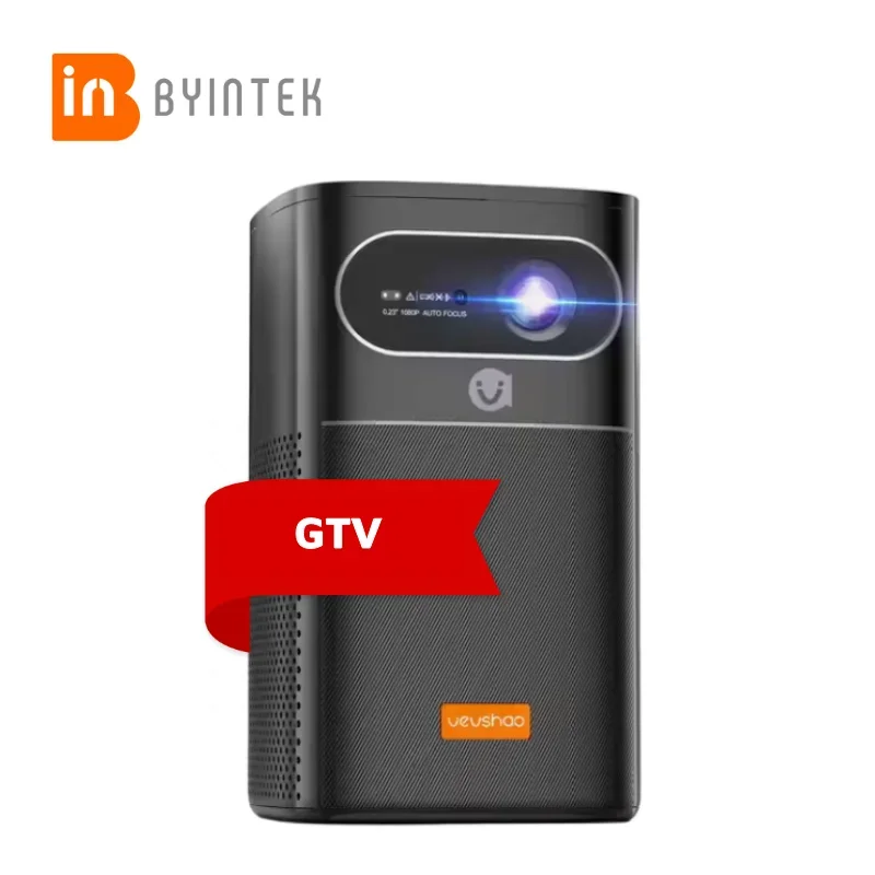 

V30 Max DLP 3D аккумулятор портативный проектор 1080P 4K уличный домашний проектор карманный мини перезаряжаемый GTV проектор