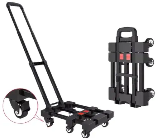 

Small cart, folding and shopping cart, portable luggage, express delivery, moving tool, trolley