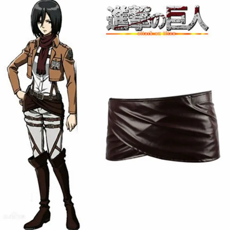進撃の巨人-調査兵団-ハロウィンコスプレコスチューム-アニメ-マンガ-レザースカート-制服-フルセット-ロールプレイ-パーティー衣装