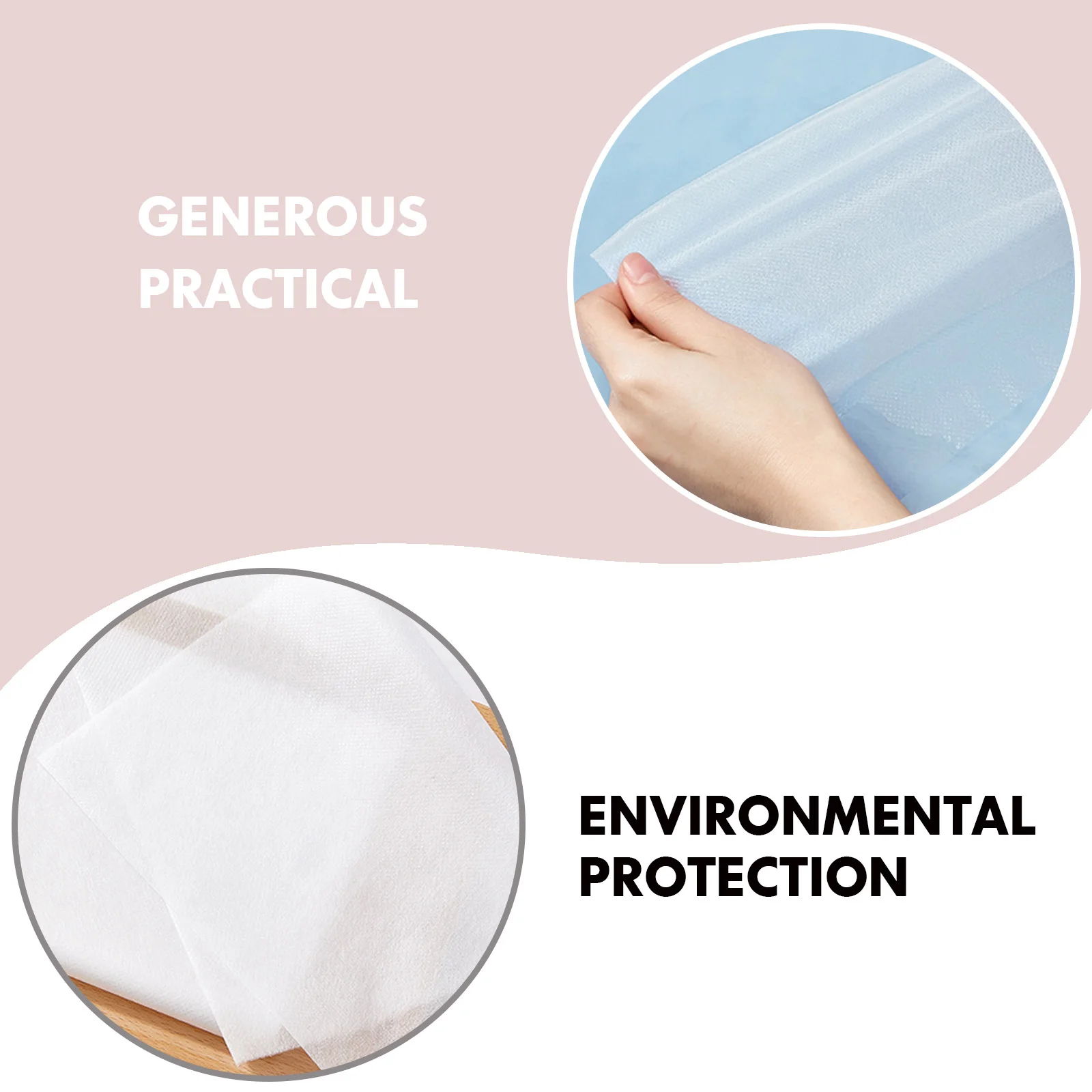 200 Pcs Urine Pad Newborn Diapers Changing Mat Baby Water Proof Urinal Hygienic Nappy Newborns Non-woven Fabric Infant Cushion