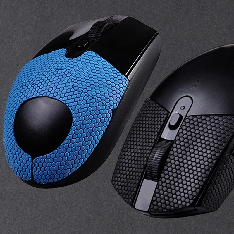 1set Mouse Grip Tape Skate Handmade Sticker Colored Non Slip Wear-resistant Suck Sweat Protector For Logitech G304/G102 Mouse