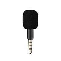3.5mm Mini Microphone Jack Portable Aux 4 Pole/ 3 Pole Karaoke Mic for Recorder Mobile Phone Smart Phone Computer Laptop