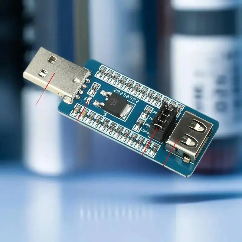 1/2 قطعة وحدة حماية شحن البطارية USB من النوع A مع تدفق تيار قابل للتعديل #4