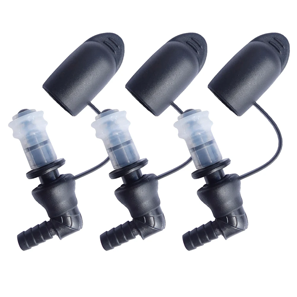 Water Bladder Nozzle Bite Valve Switch Compact Design Dust Proof Cap Easy To Carry Efficient Water Flow Control