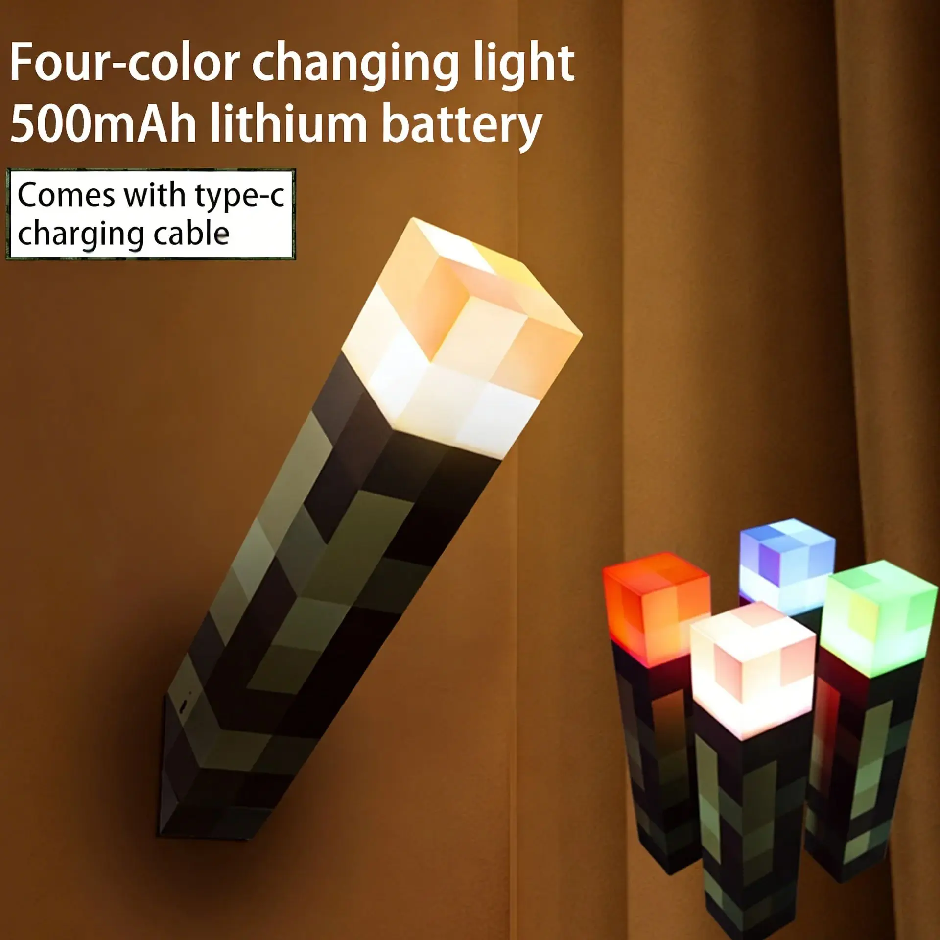 

Перезаряжаемый ночник через USB, перезаряжаемая настольная лампа, декоративный светильник для игровой комнаты, детский подарок на день рождения, игрушка