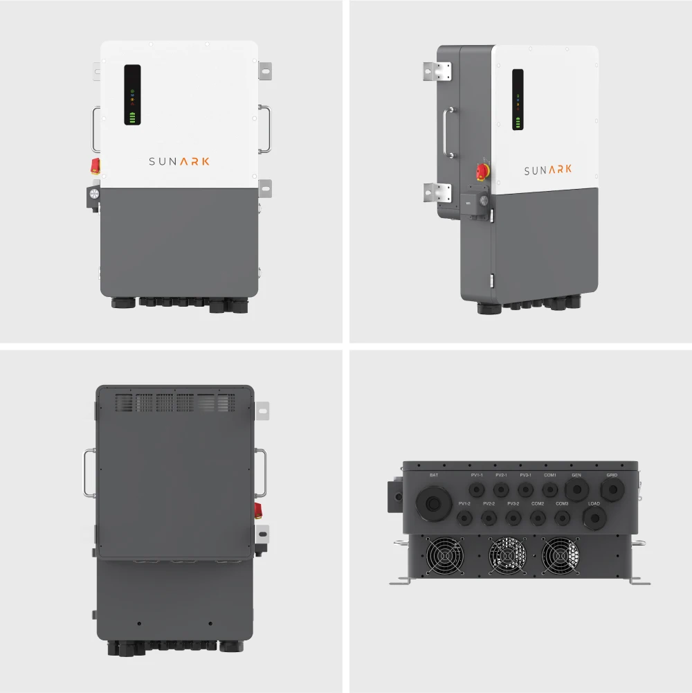 Split Phase 8 10 15 Hybrid Solar Inverter With 120V 240V Output For American Standard Residential Home Power Backup