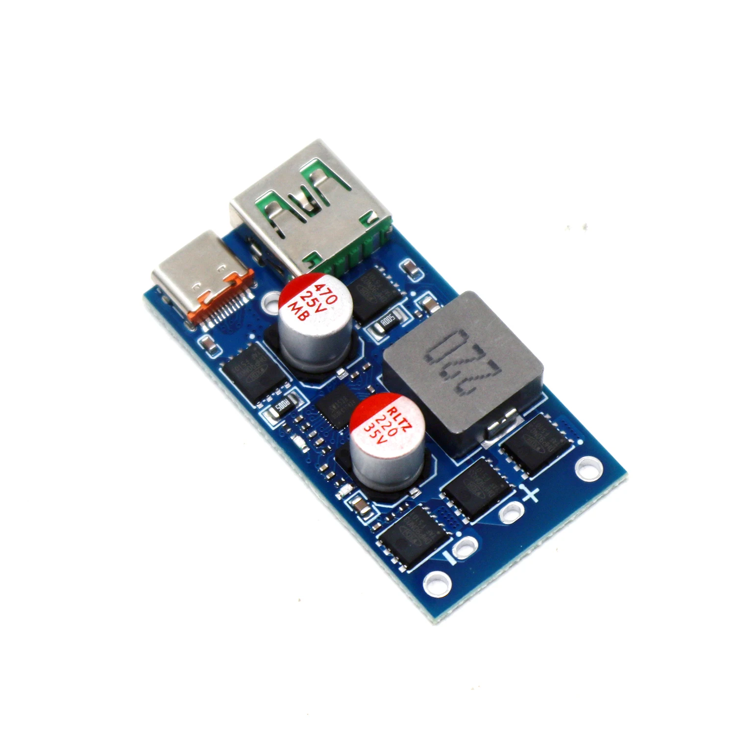 PD3.0 140 Вт Модуль быстрого зарядного устройства Настольная автомобильная зарядка Многопротокольный преобразователь 12 В 24 В до 5 В 9 В 12 В 15 В 20 В TYPE-C USB DC понижающий преобразователь