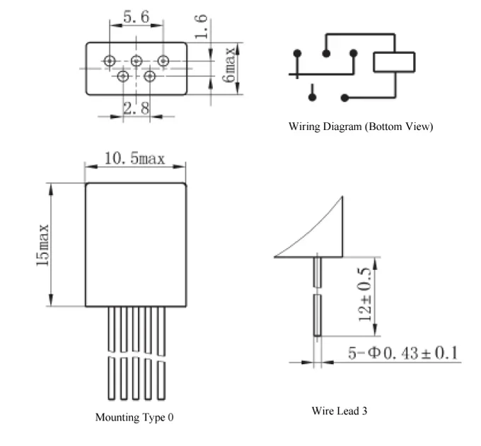 JRC-26M 7103Z Hermetical Electromagnetic 1 Form C Relay 1A 28VDC for Defense Aerospace Aircraft Avionics
