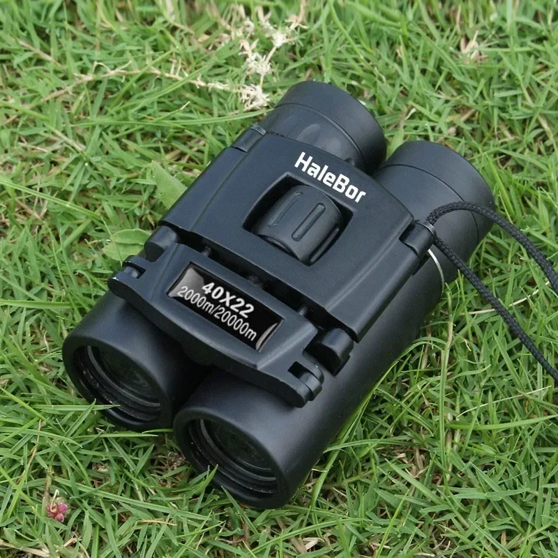 40x22 HD Powerful Binoculars 2000M Long Range Folding Mini Telescope BAK4 FMC Optics For Hunting Sports Outdoor Camping Travel