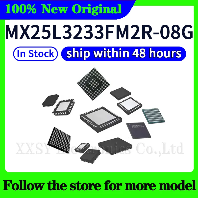 

MX25L3233FM2R-08G In stock