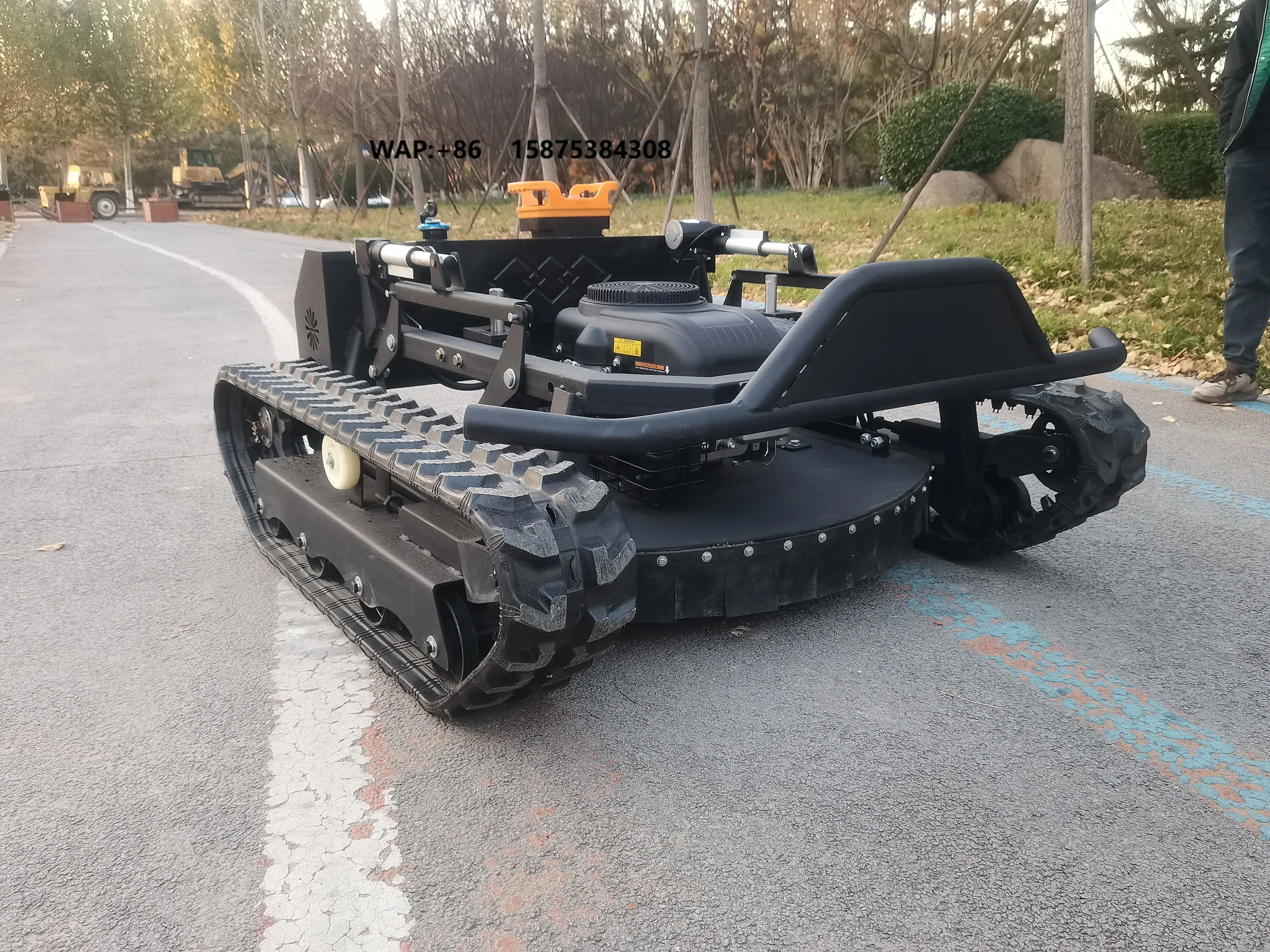 Slopes Robot Mower and Blower Chinese zero Turn Mower Automatic Radio Controlled Schlegel Machines Lawn Mower