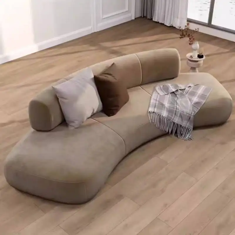 

Narrow Puff Living Room Sofas Beige Designer Individual Nordic Sofa Living Room Lounges Lazy Banken Woonkamer Furniture For Home